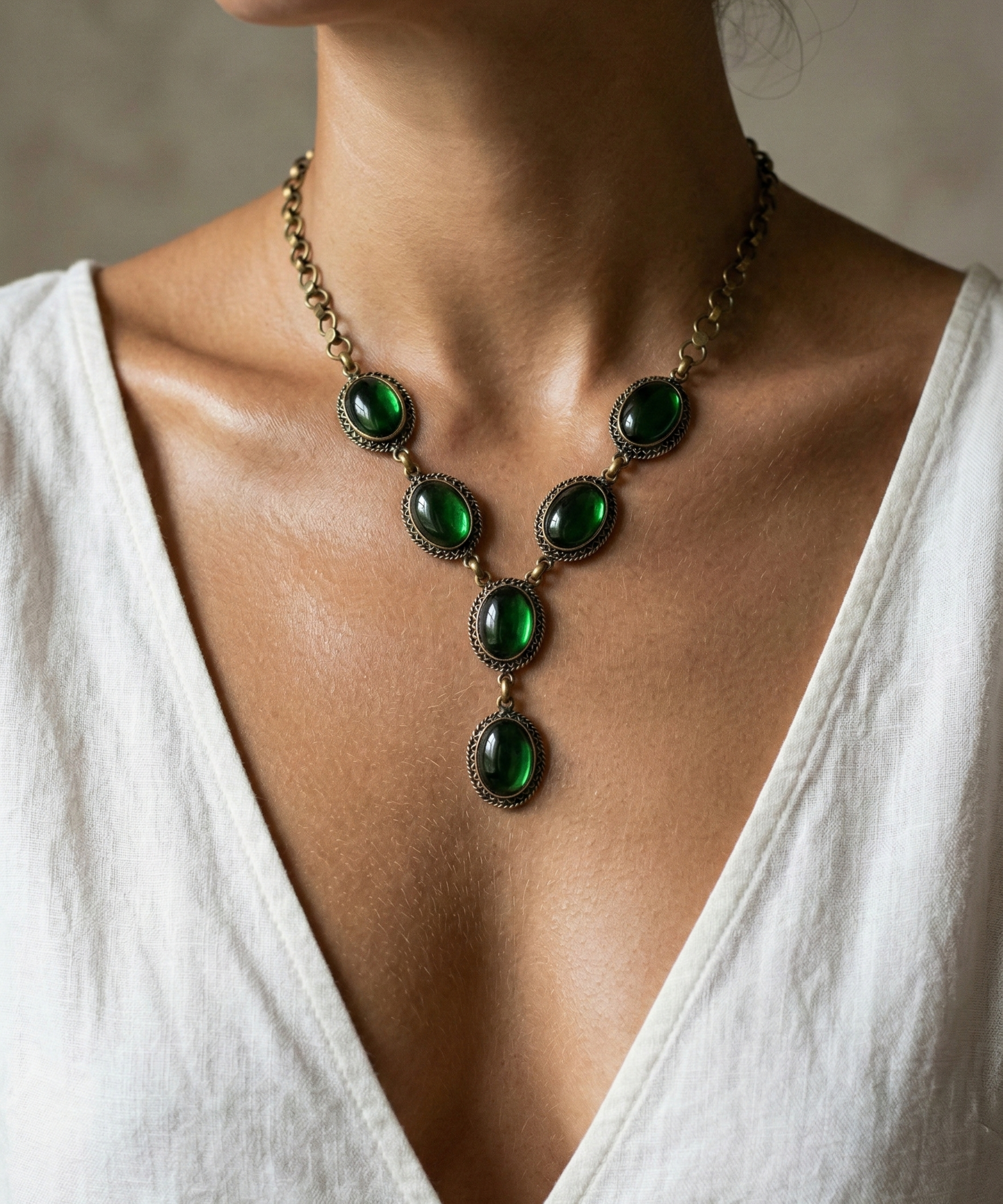 Aceitunas Necklace