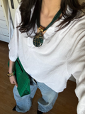 Green Cerchio Necklace