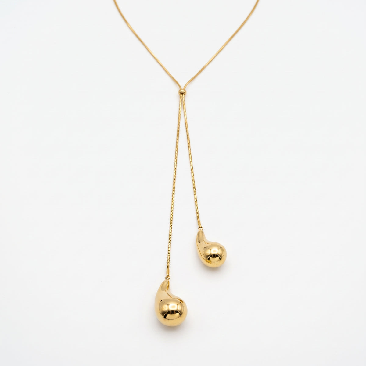 TEAR DROPS CRAVATE NECKLACE
