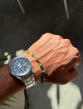 Green EINI Bracelet Silver Edition